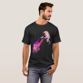 Shooting Stars the astronaut artist gift T-shirt (Voorkant volledig)