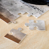 Shooting voor de acht bal legpuzzel (Zijkant)