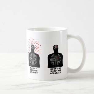 Shootnauwkeurigheid Funny Mug Koffiemok