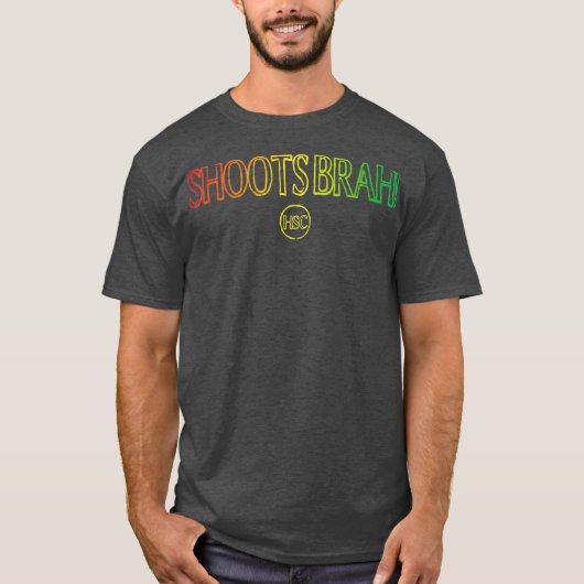 Shoots Brah Hawaiian Surf Creations Aloha Island T-shirt (Voorkant)
