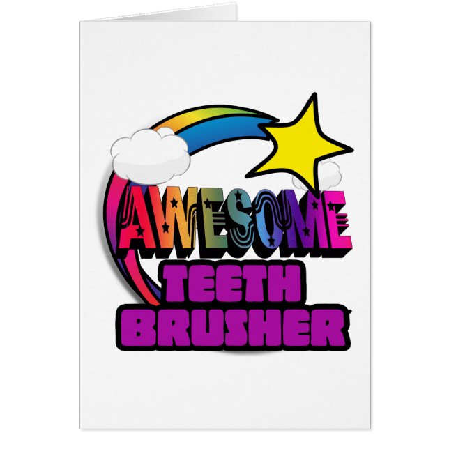 Shoots Star Rainbow Geweldige Teeth Brusher (Voorkant)