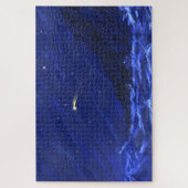 Shootschilderij van de Night Sky Ocean Cliff Star  Legpuzzel (Verticaal)