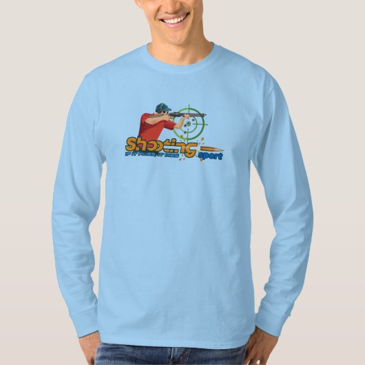 Shootsport | Lange hoes van Mannen T-shirt (Voorkant)