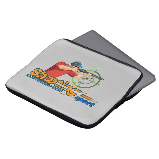 Shootsport | Laptophoes Laptop Sleeve (Voorkant top)