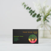 Shootsport Visitekaartje (Staand voorkant)