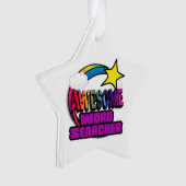 Shootster Geweldige Word Searcher Ornament (voorkant)