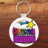 Shootster Rainbow Geweldige Housekeeper Sleutelhanger (Voorkant)