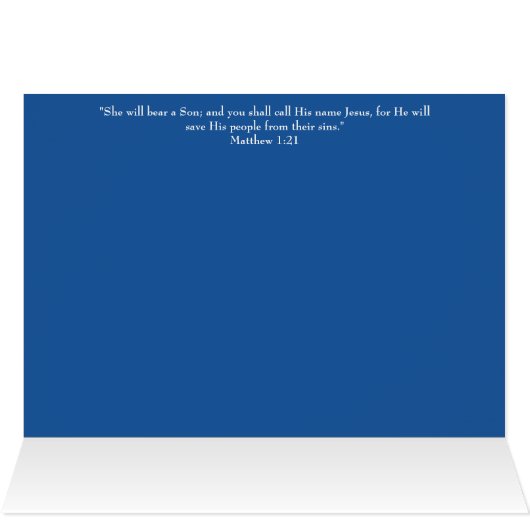 Shootster Silver Cross-kerstkaart (Binnen Horizontaal (Boven))