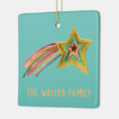 Shootster-Waterverf AANPASSEN IT-reeks Keramisch Ornament (Links)