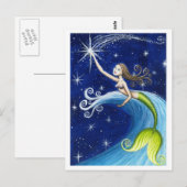 Shootster Zeemeermin Briefkaart (Voorkant / Achterkant)