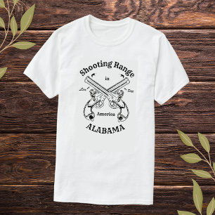 Shootwaaier Alabama America Logo T-shirt