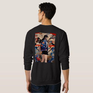 【SHOP限定イラスト】和柄JKスウェット|寿司娘 GenerativeAI Trui