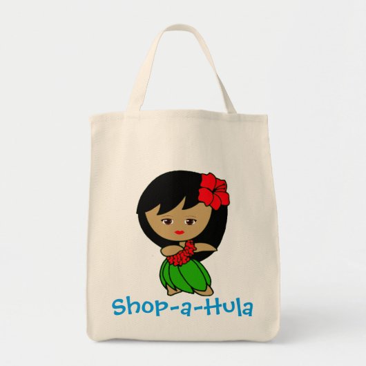 Shop-a-Hula Tote Bag (Voorkant)