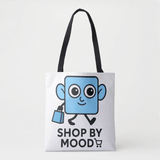 Shop By Mood - Schattigee Smilo Canvas tas (Voorkant)