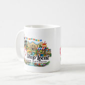 Shop Local San Antonio Mug Koffiemok (Voorkant links)
