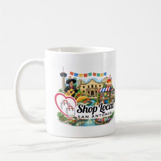 Shop Local San Antonio Mug Koffiemok