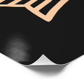 Shop lokale retro donkere academia esthetisch perfect poster (Hoek)