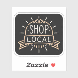 Shop lokale retro  esthetisch sticker