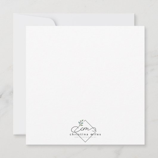 Shop N Drop Holiday Card Kaart (Achterkant)