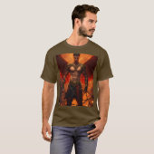 "Shop onze Evil Mannen T-Shirt Design – Donker en (Voorkant volledig)