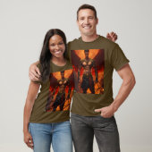 "Shop onze Evil Mannen T-Shirt Design – Donker en (Unisex)