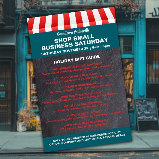 Shop Small Business Event Flyer