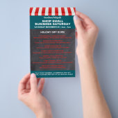 Shop Small Business Event Flyer (Hand)