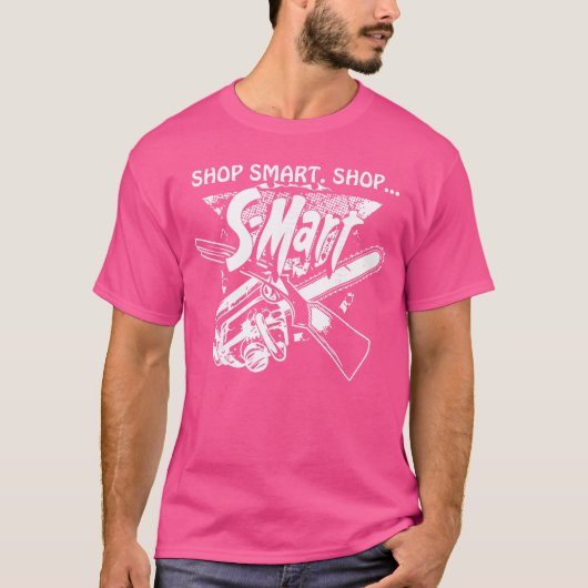 Shop Smart Shop SMart gift T-shirt (Voorkant)