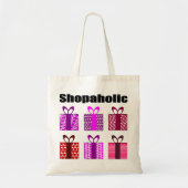 SHOPAHOLIC adicta Tote Bag (Voorkant)