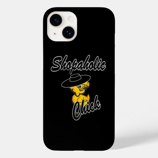 Shopaholic chick #4 Case-Mate iPhone case (Achterkant)