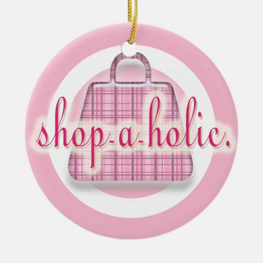 Shopaholic Holiday Ornament (Voorkant)