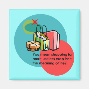 Shopaholic Magneet