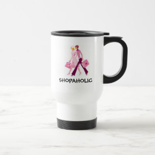 Shopaholic Travel Mug Reisbeker