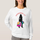 SHOPAHOLIC TSHIRT (Voorkant)