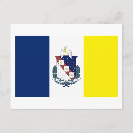 Shopenbaarport Vlag Briefkaart (Voorkant)