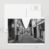 shophouses briefkaart (Voorkant / Achterkant)