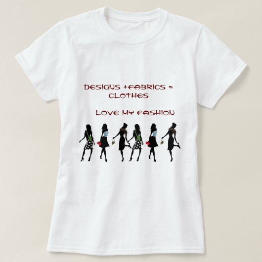 Shoping Queen Collectie T-shirt (Design voorkant)