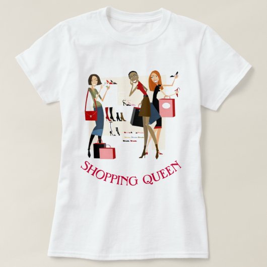 Shoping Queen Collectie T-shirt (Design voorkant)