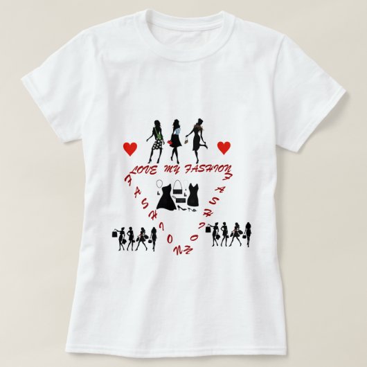 Shoping Queen Collectie T-shirt (Design voorkant)