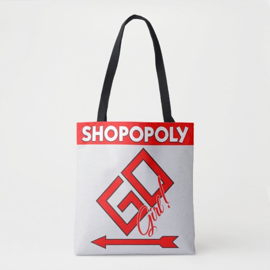 Shopopoly Tote Bag (Voorkant)