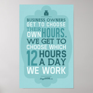 Shoppe Satire - Humor voor fotografen Poster