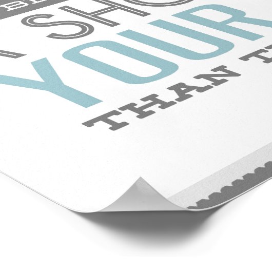 Shoppe Satire - Humor voor fotografen Poster (Hoek)