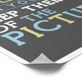 Shoppe Satire - Humor voor fotografen Poster (Hoek)