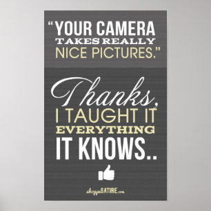 Shoppe Satire - Humor voor foto's afdrukken Poster