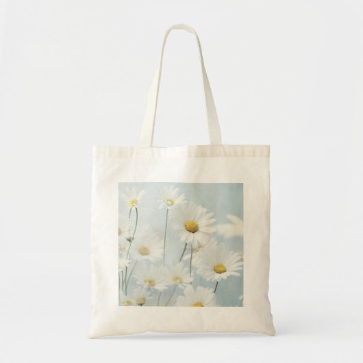 Shopper met daisy print tote bag (Voorkant)