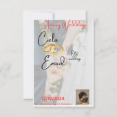 Shopper zou RSVP kaartje (Voorkant)