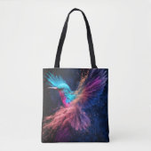 Shopping Bag With Bird Tote Bag (Voorkant)