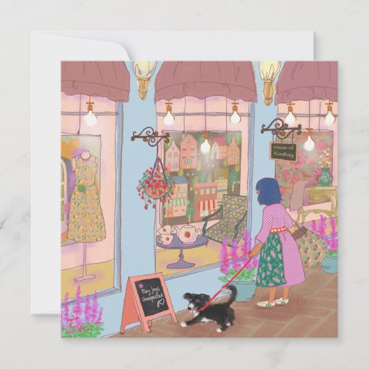 Shopping Day in LALATOWN Kaart (Voorkant)