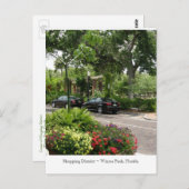 Shopping District ~ Winter Park, Florida Briefkaart (Voorkant / Achterkant)