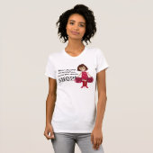 Shopping Diva T-shirt (Voorkant volledig)